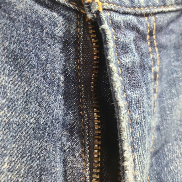 Moussy Vintage Jeans Size 29 Checotah Skinny Raw Hem Distressed Mid Rise - Picture 10 of 16